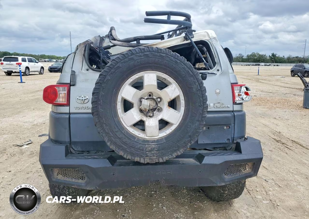 2009 Toyota Fj Cruiser Base VIN:JTEBU11F29K057349 - 6