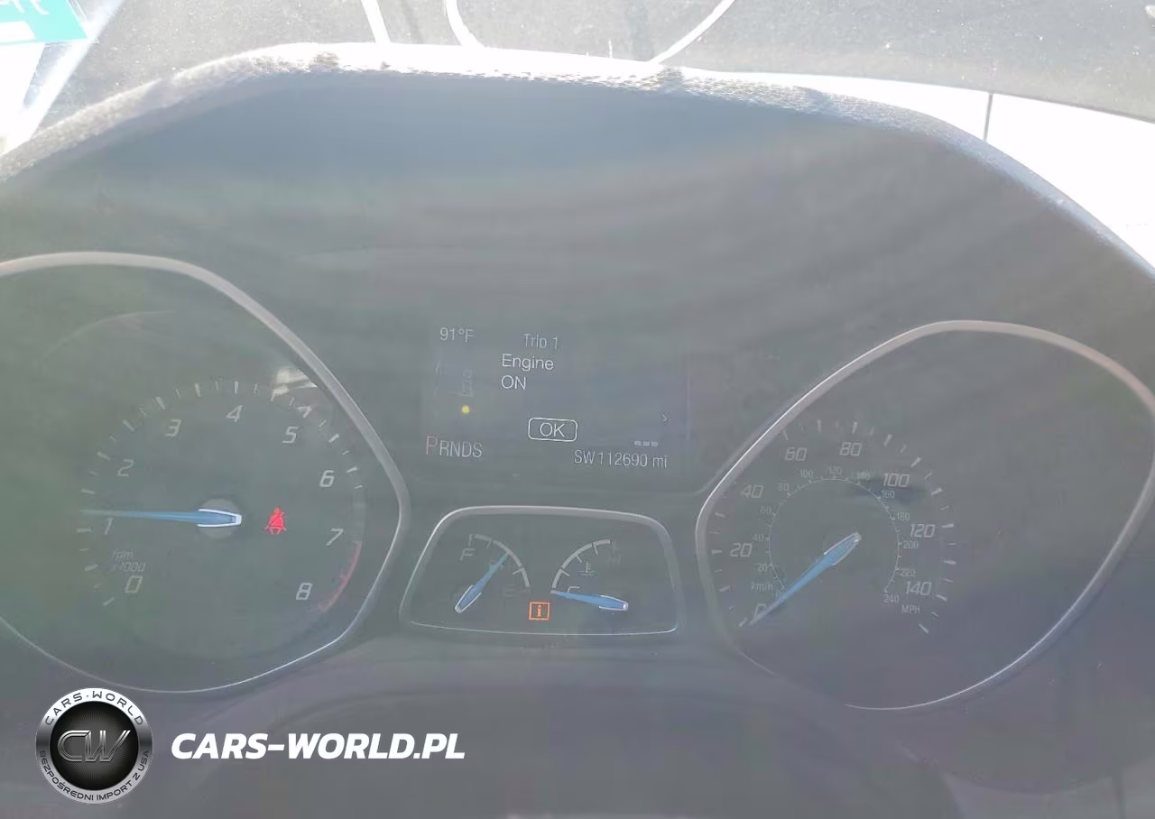 2014 Ford Focus Se VIN:1FADP3K20EL213412 - 9