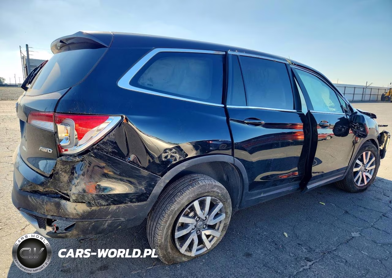 2020 Honda Pilot Exl VIN:5FNYF6H5XLB035056 - 3