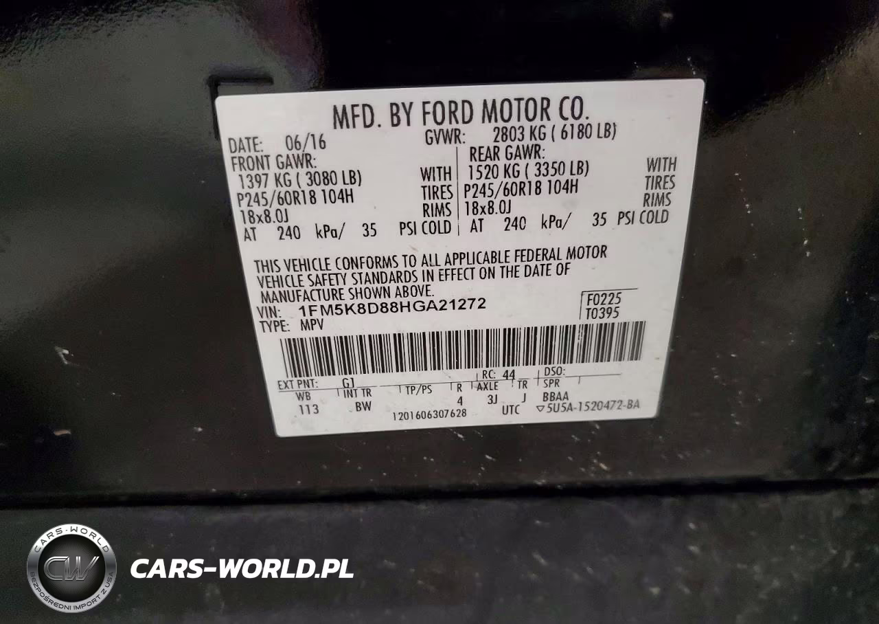2017 Ford Explorer Xlt VIN:1FM5K8D88HGA21272 - 13