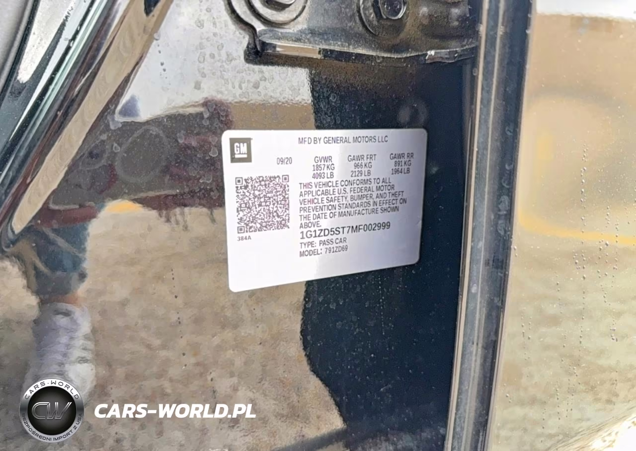 2021 Chevrolet Malibu Lt VIN:1G1ZD5ST7MF002999 - 10