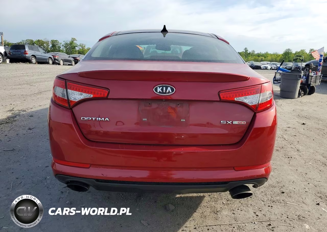 2012 Kia Optima Sx VIN:5XXGR4A68CG082397 - 6