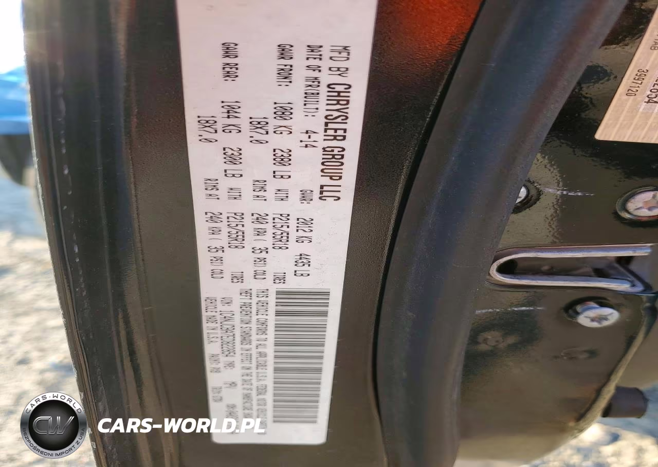 2014 Jeep Compass Sport VIN:1C4NJCBA7ED822854 - 13