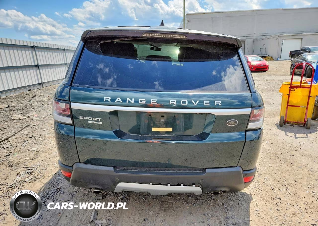 2017 Land Rover Range Rover Sport Hse VIN:SALWR2FK4HA688801 - 6