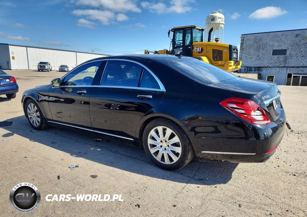 2015 Mercedes-Benz S 550 4Matic VIN:WDDUG8FB6FA123198 - 2