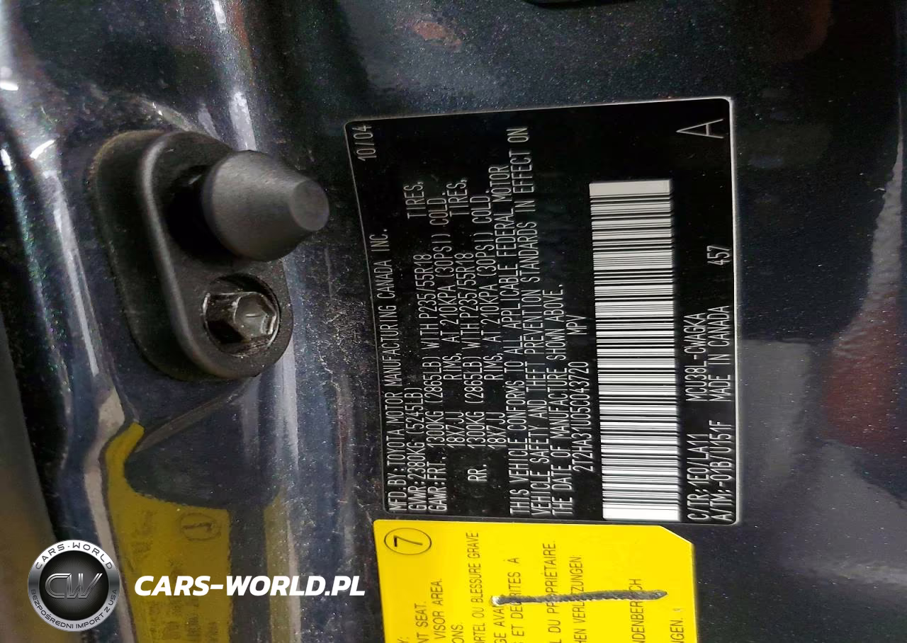 2005 Lexus Rx 330 VIN:2T2HA31U05C043720 - 13