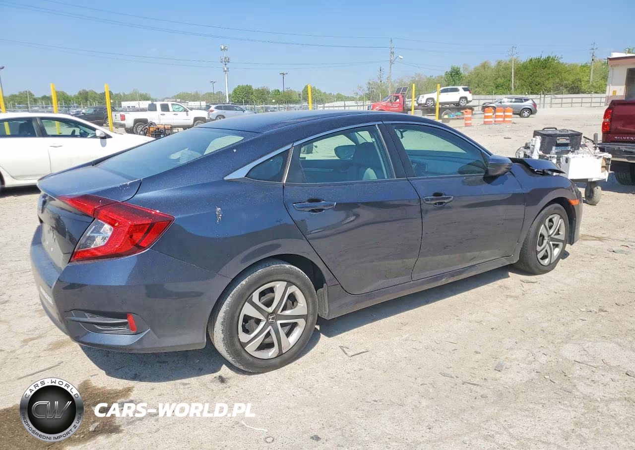 2018 Honda Civic Lx VIN:2HGFC2F50JH588819 - 3