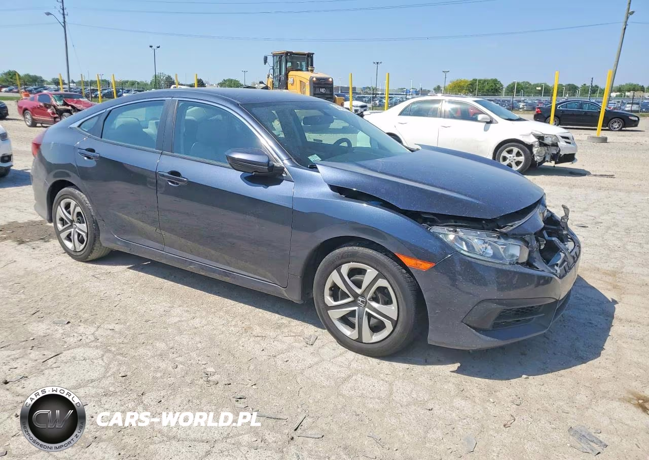 2018 Honda Civic Lx VIN:2HGFC2F50JH588819 - 4