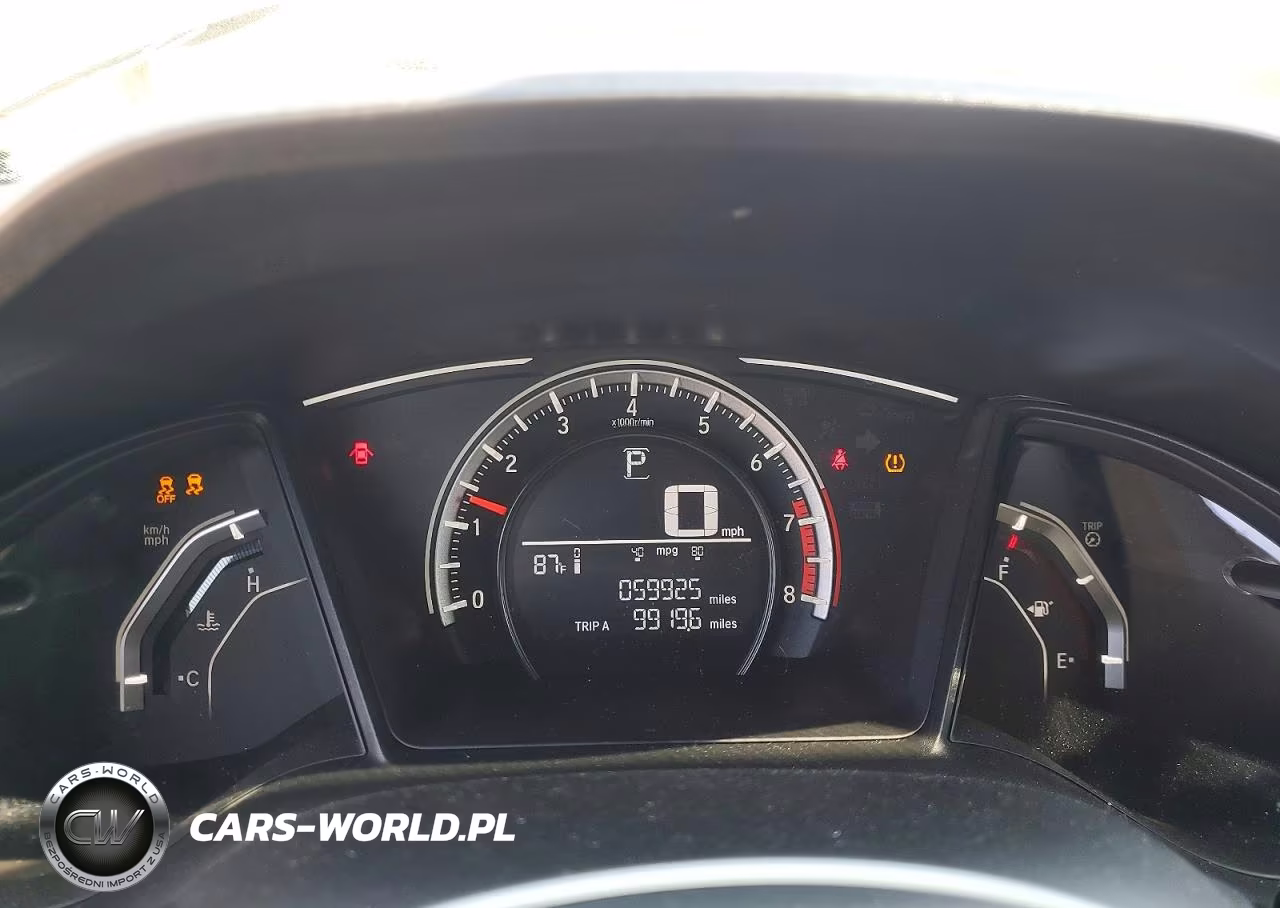 2018 Honda Civic Lx VIN:2HGFC2F50JH588819 - 9