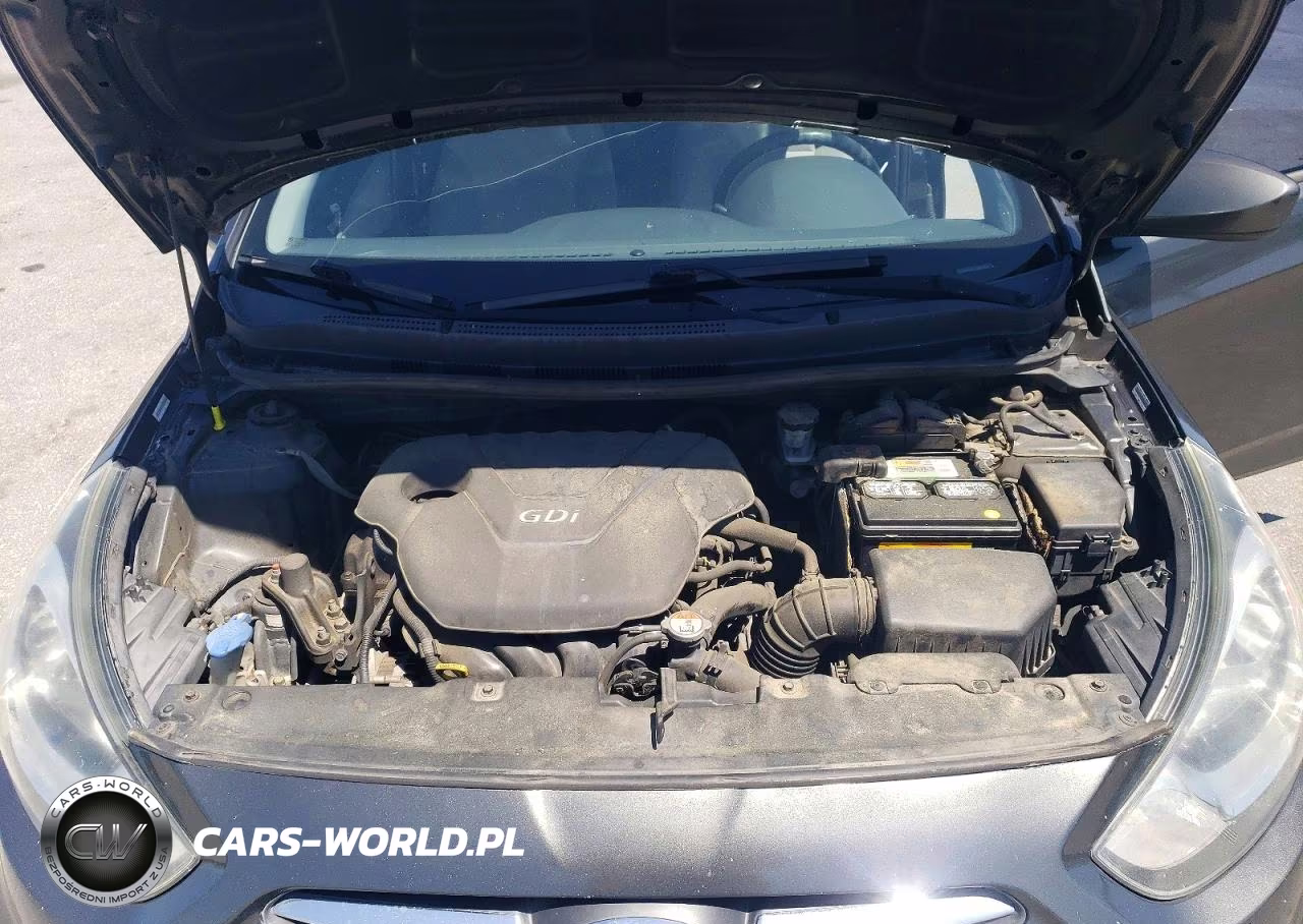 2013 Hyundai Accent Gls VIN:KMHCT4AE4DU443641 - 11