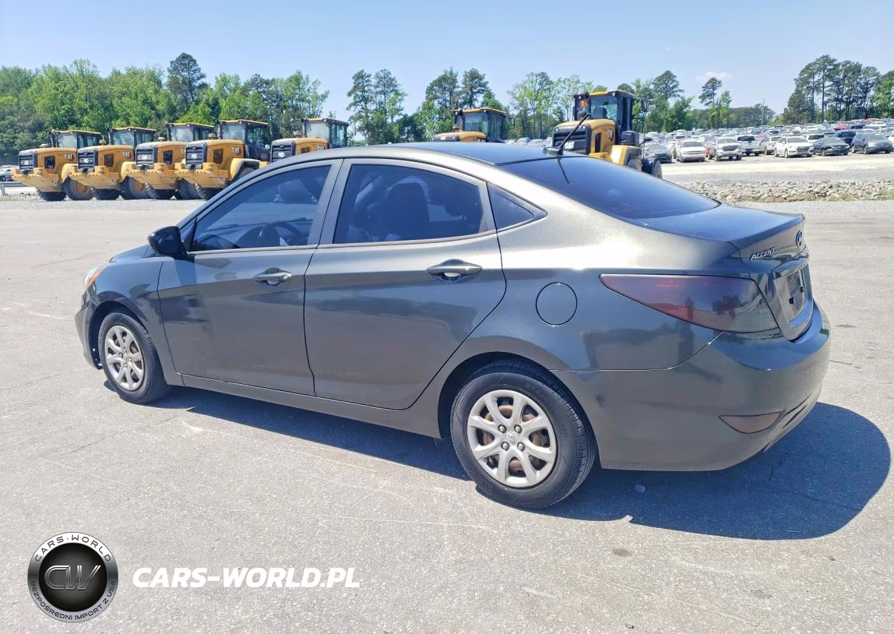 2013 Hyundai Accent Gls VIN:KMHCT4AE4DU443641 - 2