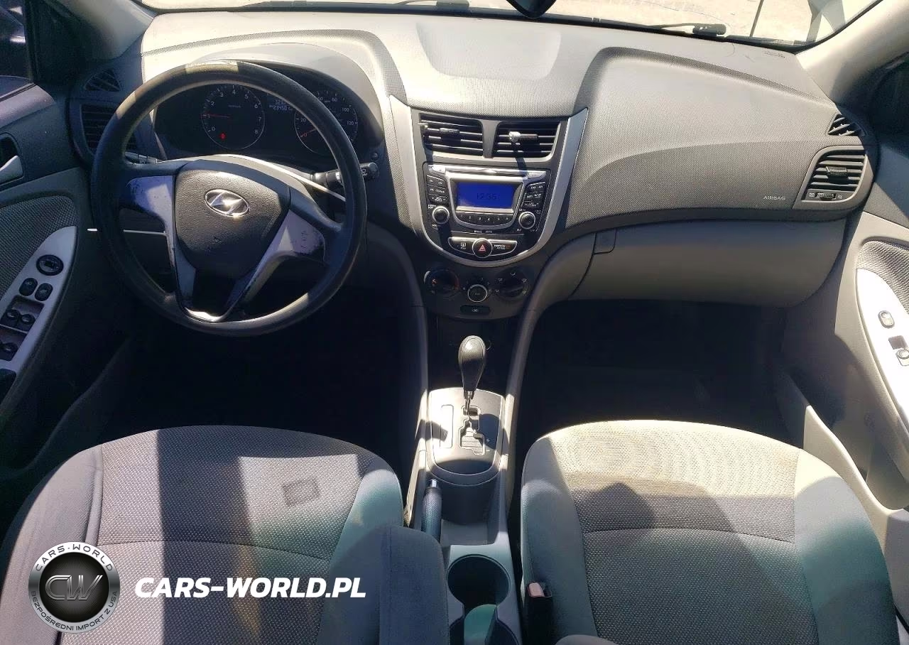 2013 Hyundai Accent Gls VIN:KMHCT4AE4DU443641 - 8