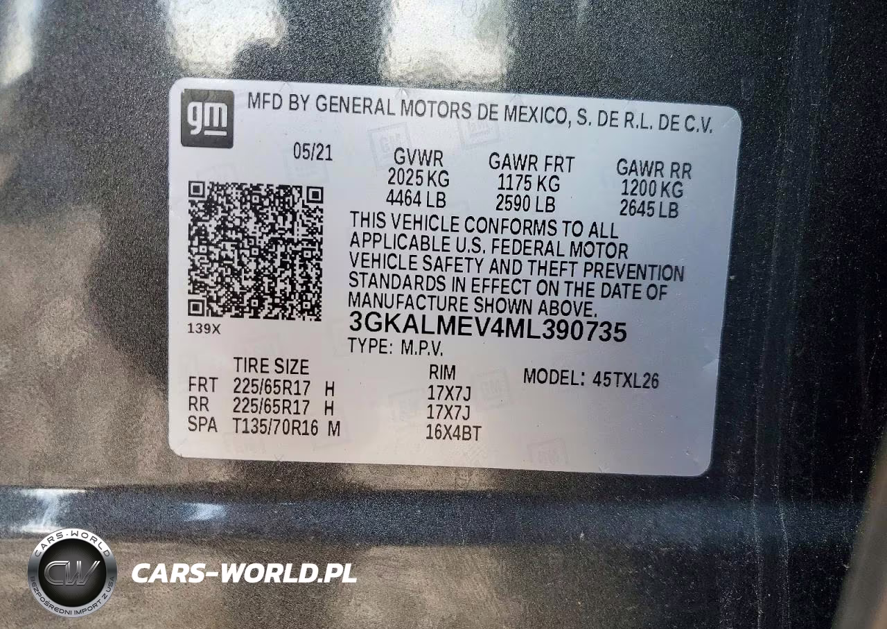 2021 GMC Terrain Sle VIN:3GKALMEV4ML390735 - 13