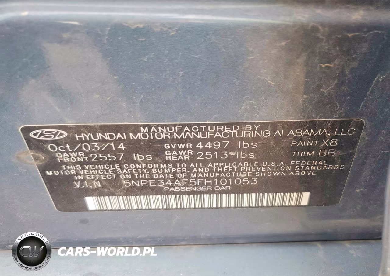 2015 Hyundai Sonata Sport VIN:5NPE34AF5FH101053 - 12