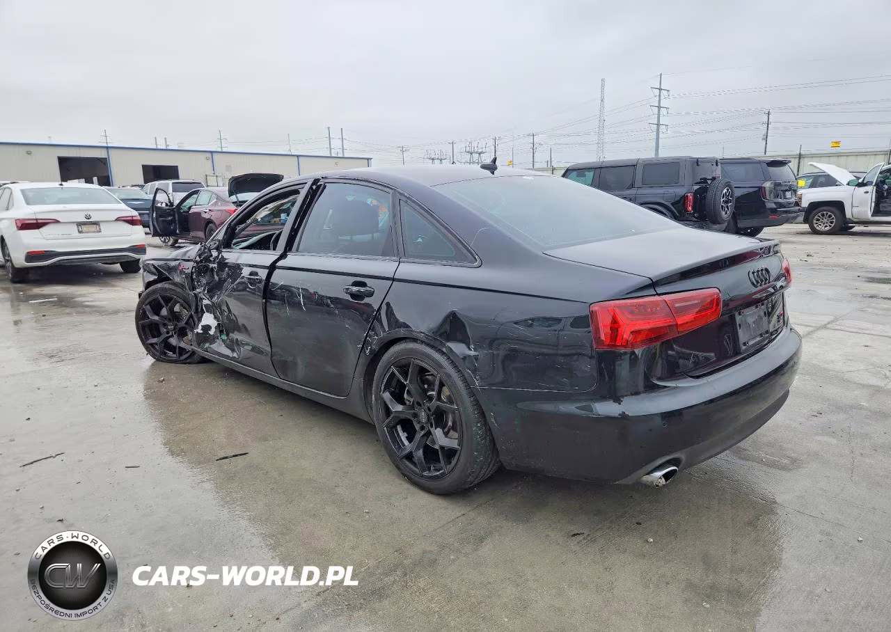 2012 Audi A6 VIN:WAUBGAFC4CN006304 - 2