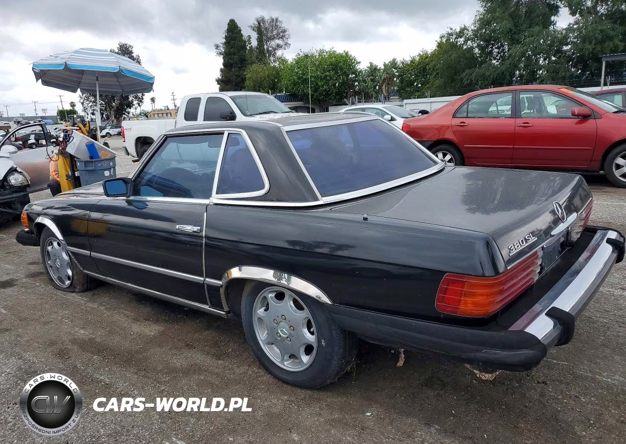 1983 Merz 380-Class VIN:WDBBA45C2FA023989 - 2