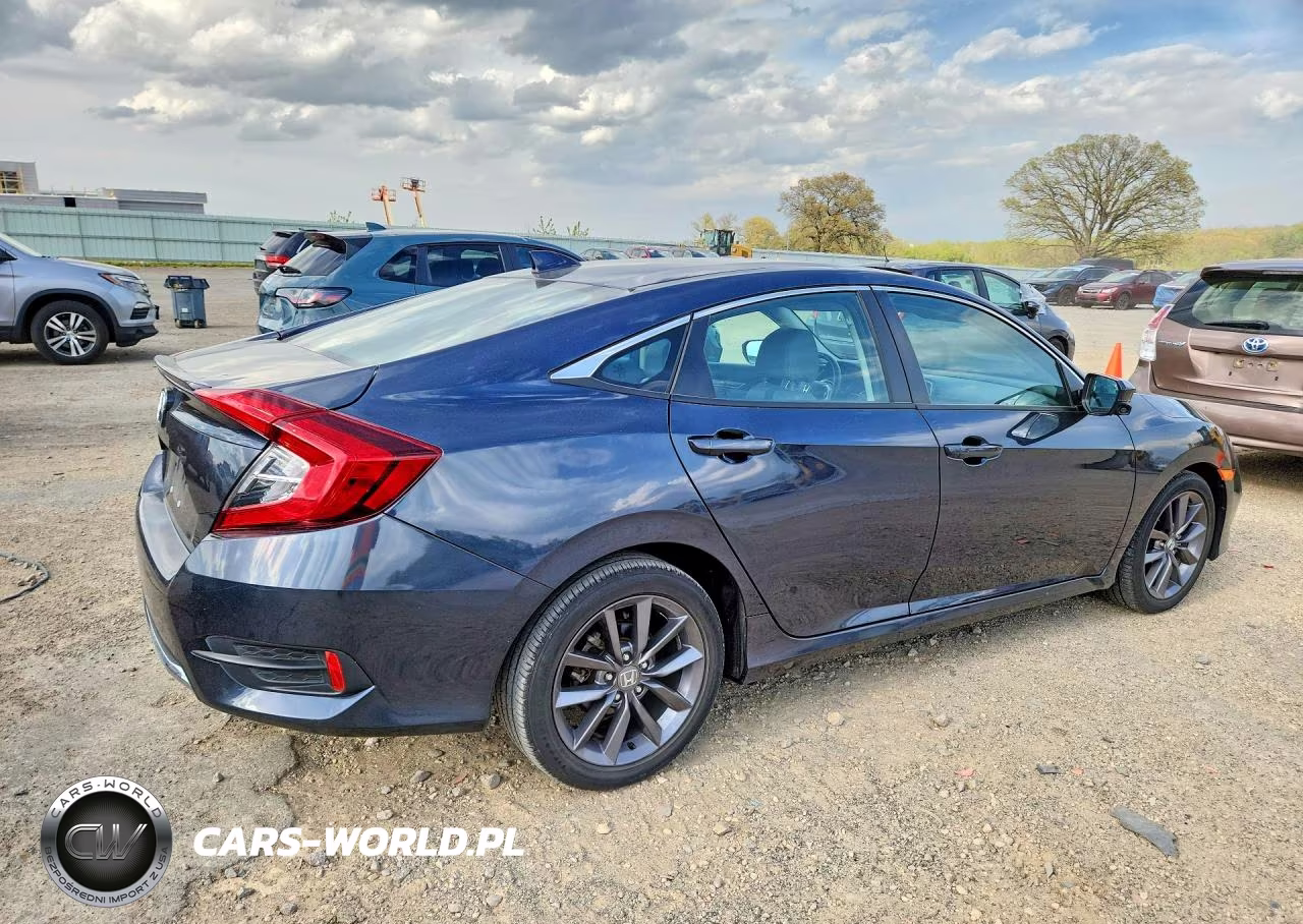2021 Honda Civic Exl VIN:19XFC1F71ME204802 - 3