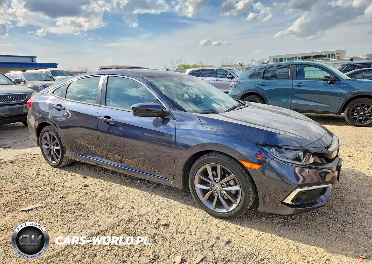 2021 Honda Civic Exl VIN:19XFC1F71ME204802 - 4