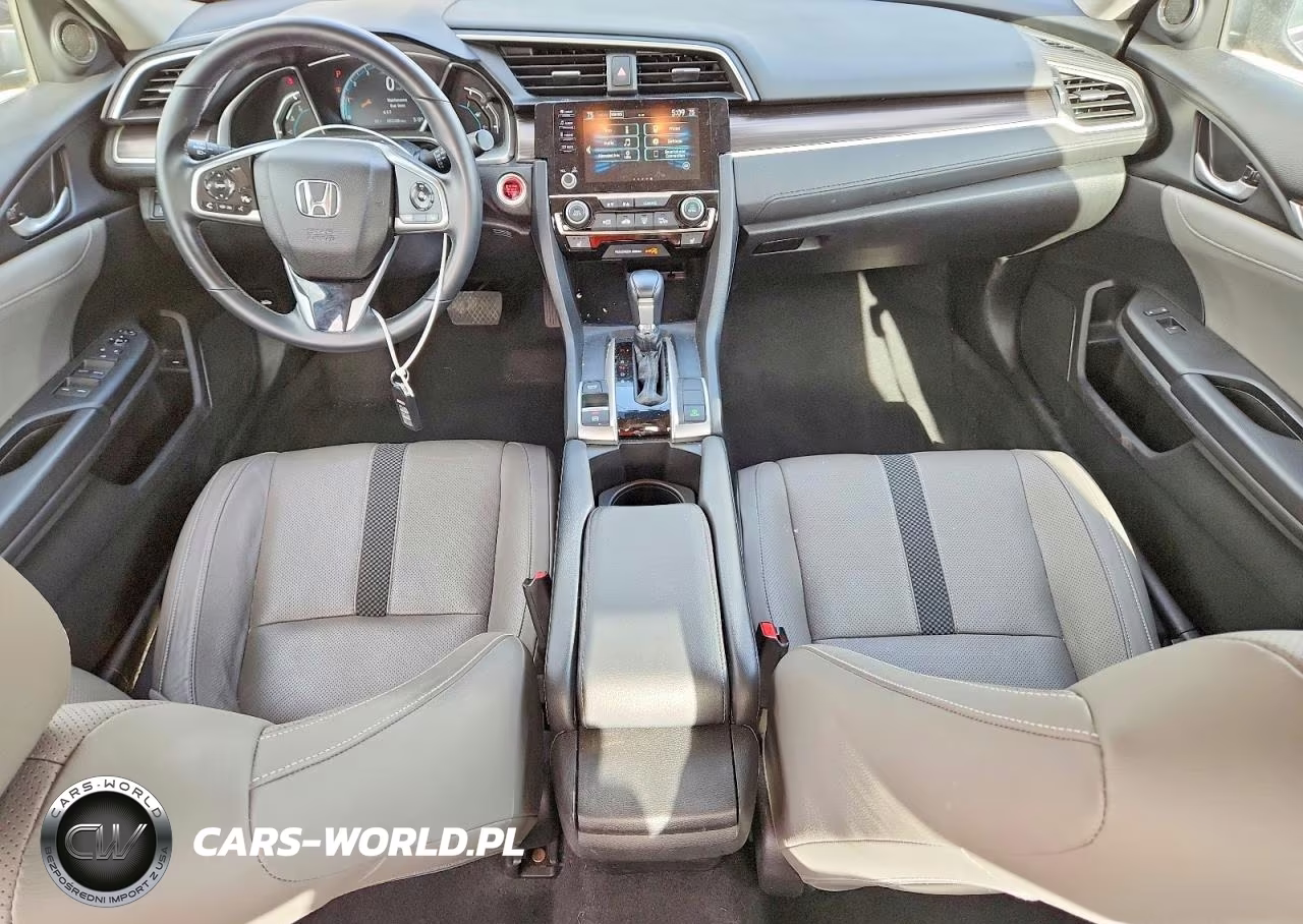 2021 Honda Civic Exl VIN:19XFC1F71ME204802 - 8