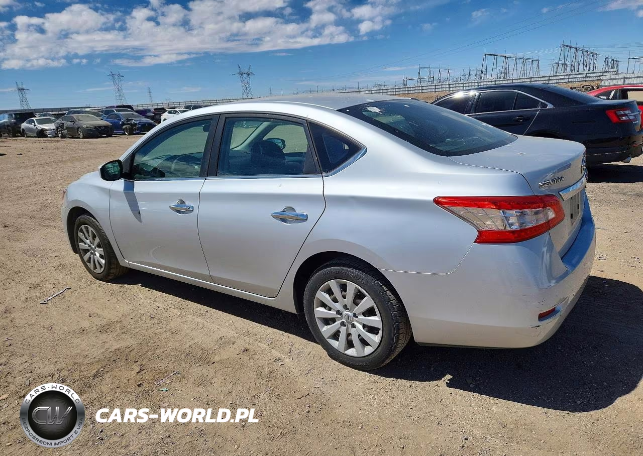 2013 Nissan Sentra S VIN:3N1AB7APXDL767773 - 2