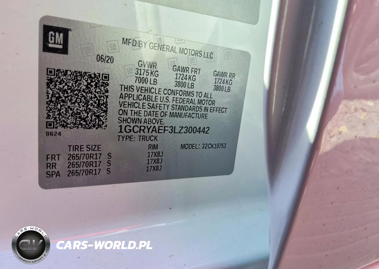 2020 Chevrolet Silverado K1500 VIN:1GCRYAEF3LZ300442 - 14