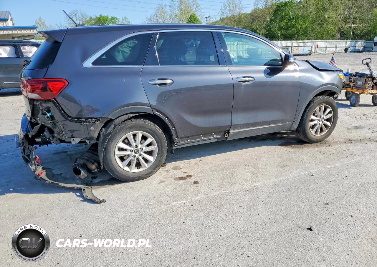 2019 Kia Sorento Lx VIN:5XYPG4A33KG435960 - 3