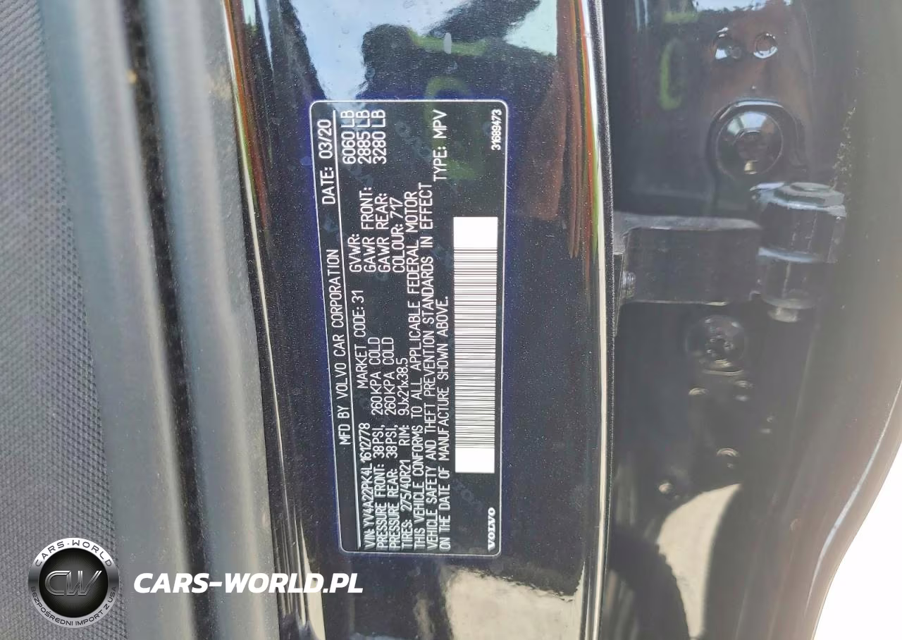 2020 Volvo Xc90 T6 Momentum VIN:YV4A22PK4L1612778 - 13