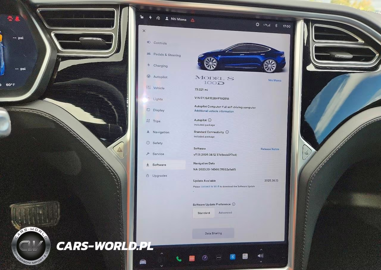 2017 Tesla Model S VIN:5YJSA1E26HF192818 - 9