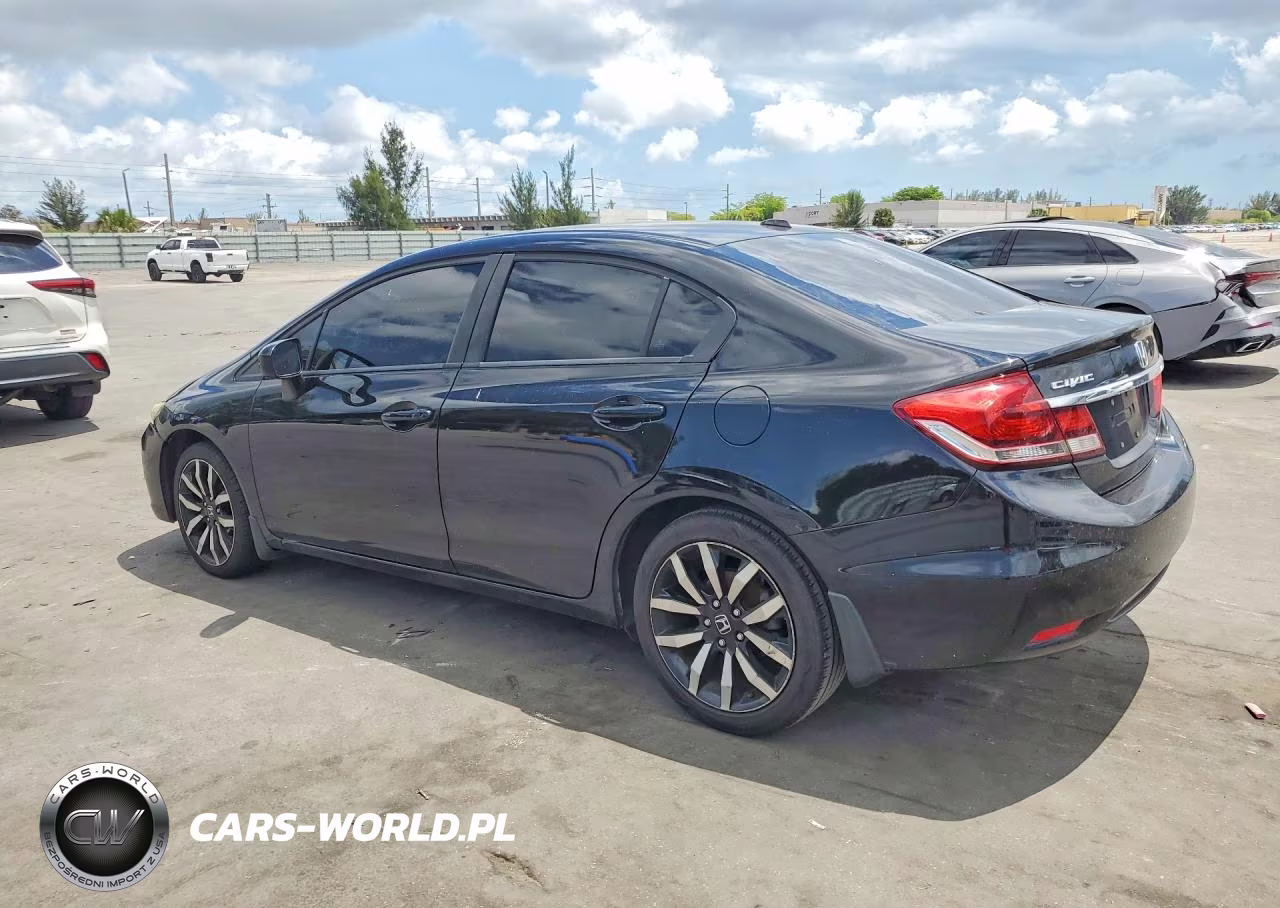 2015 Honda Civic Exl VIN:19XFB2F98FE240662 - 2