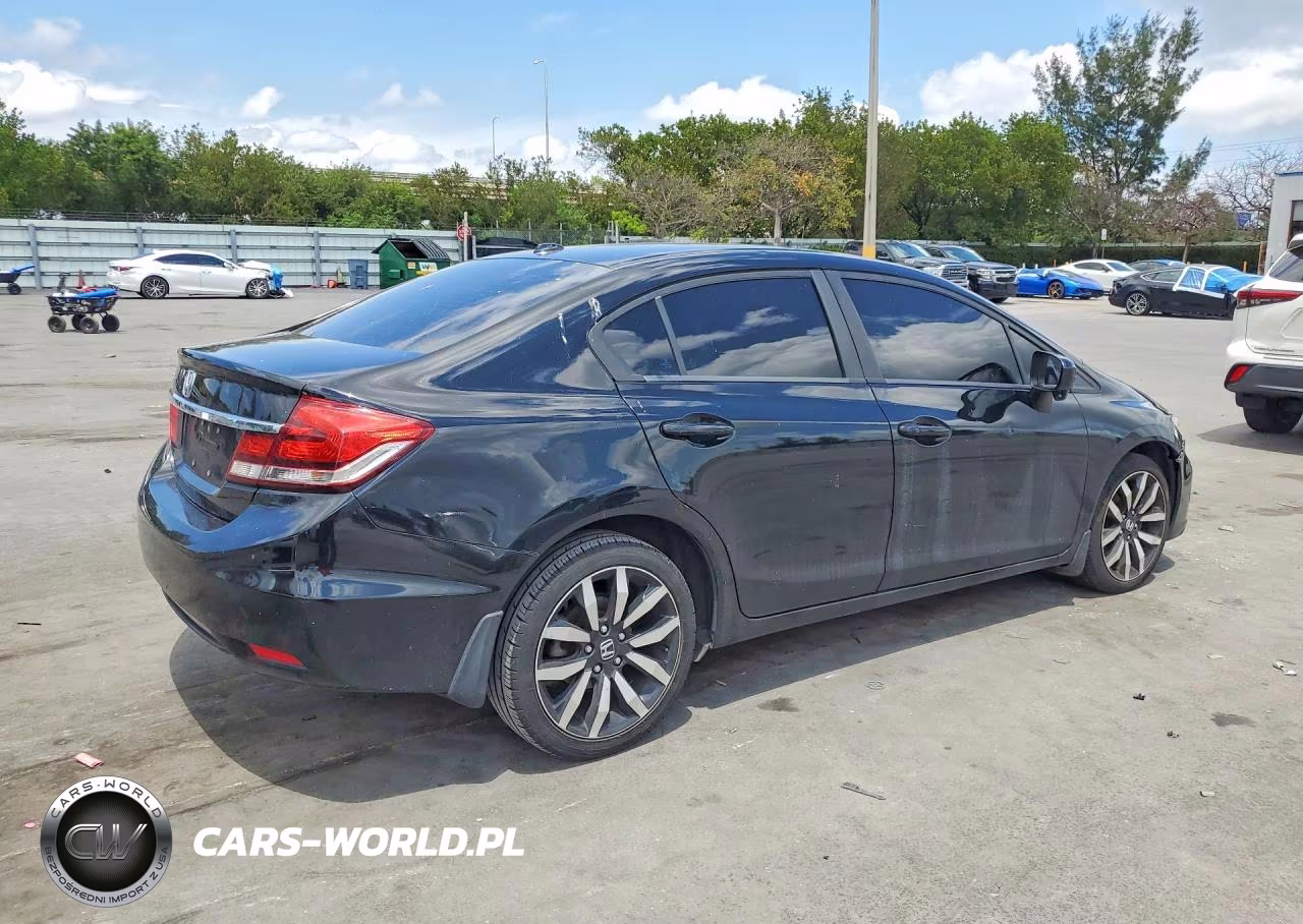 2015 Honda Civic Exl VIN:19XFB2F98FE240662 - 3