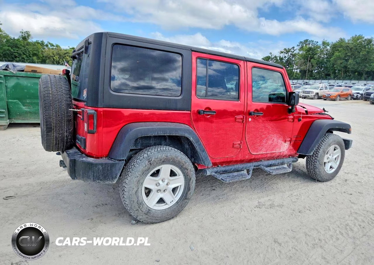 2018 Jeep Wrangler Unlimited Sport VIN:1C4BJWDGXJL835846 - 3