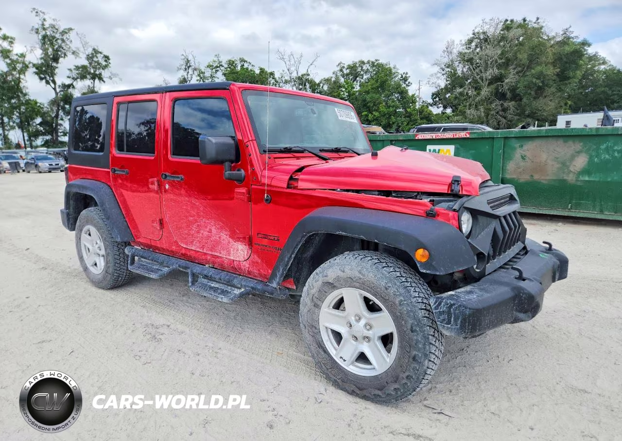 2018 Jeep Wrangler Unlimited Sport VIN:1C4BJWDGXJL835846 - 4