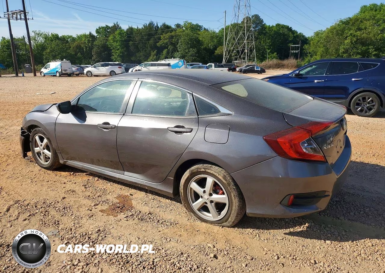 2016 Honda Civic Lx VIN:19XFC2F54GE225748 - 2