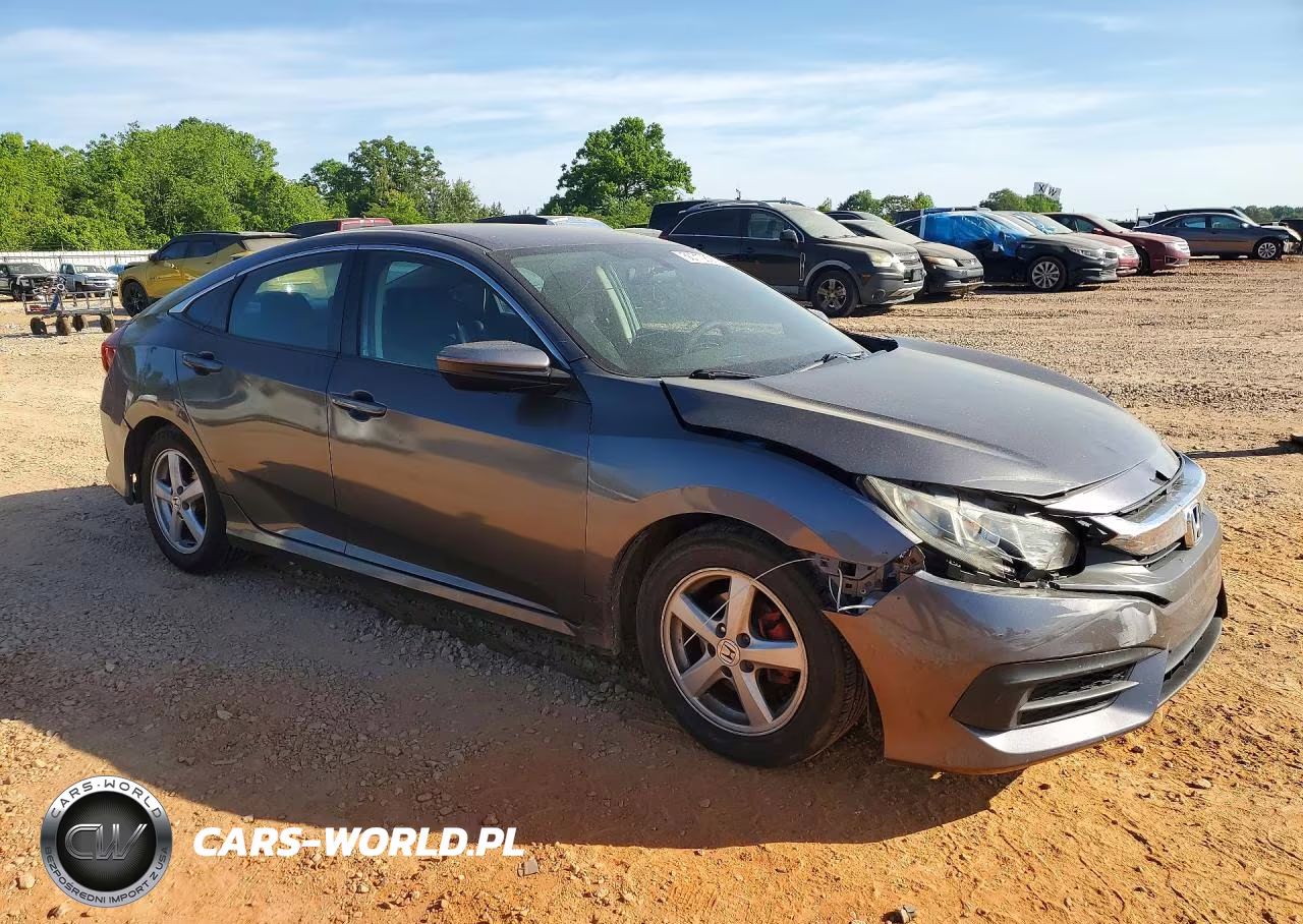 2016 Honda Civic Lx VIN:19XFC2F54GE225748 - 4