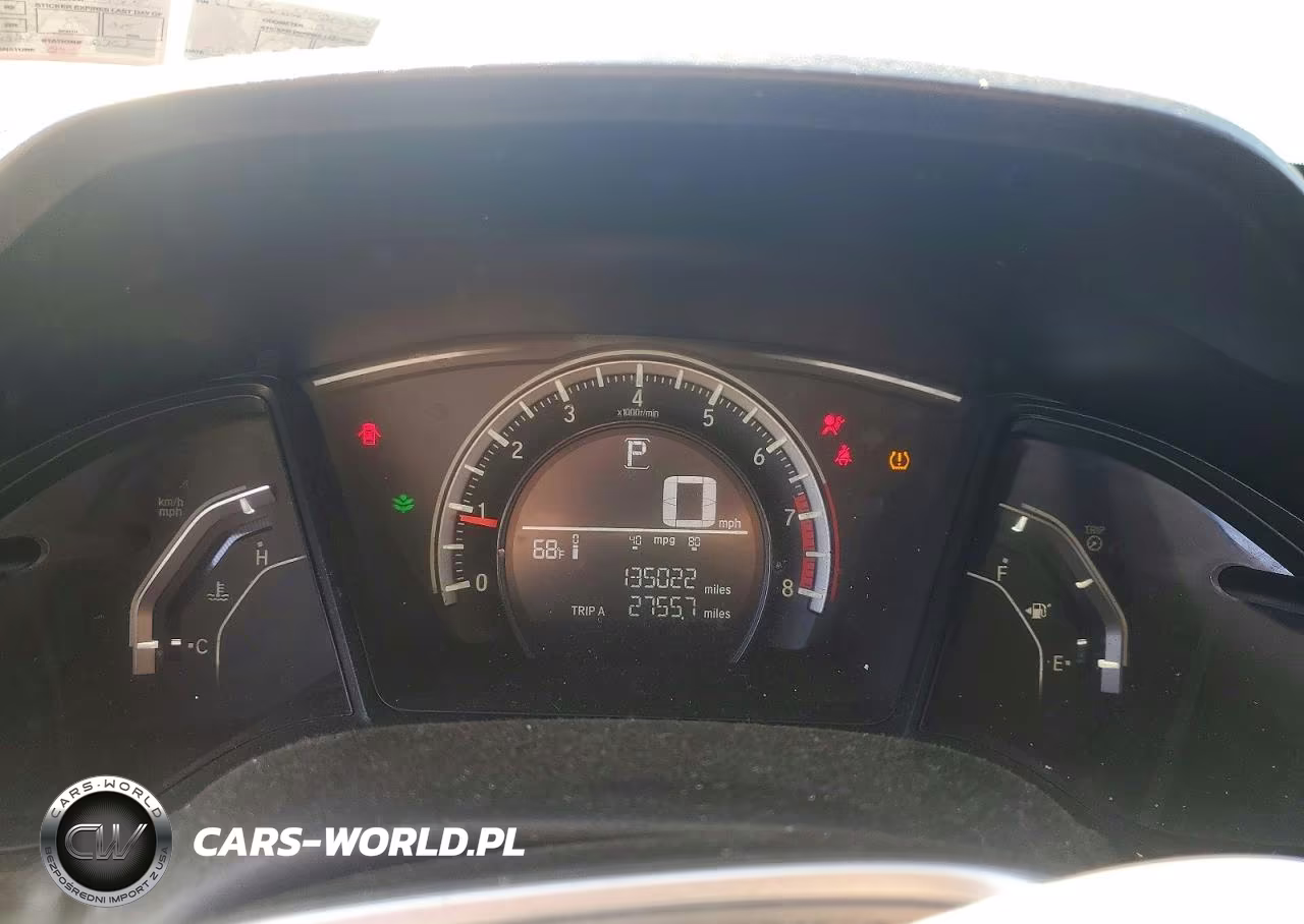 2016 Honda Civic Lx VIN:19XFC2F54GE225748 - 9