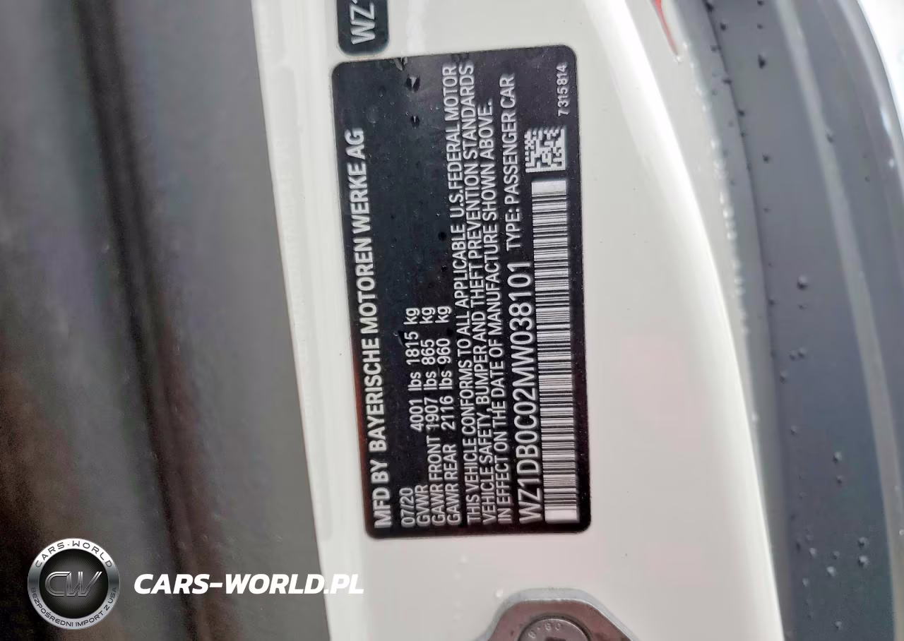 2021 Toyota Gr Supra 3.0 Premium VIN:WZ1DB0C02MW038101 - 12
