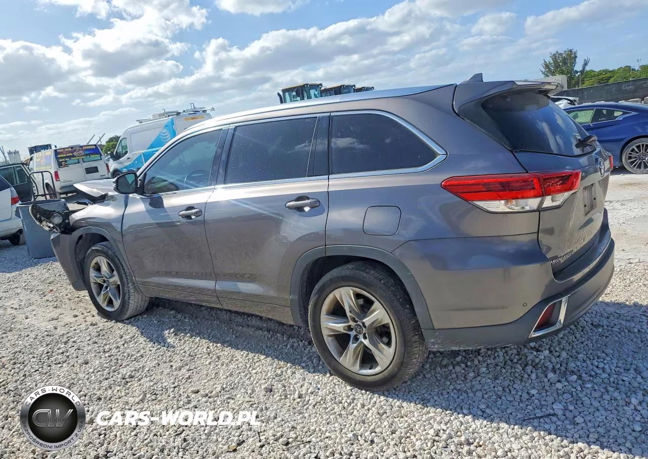 2018 Toyota Highlander Limited VIN:5TDYZRFH9JS243377 - 2