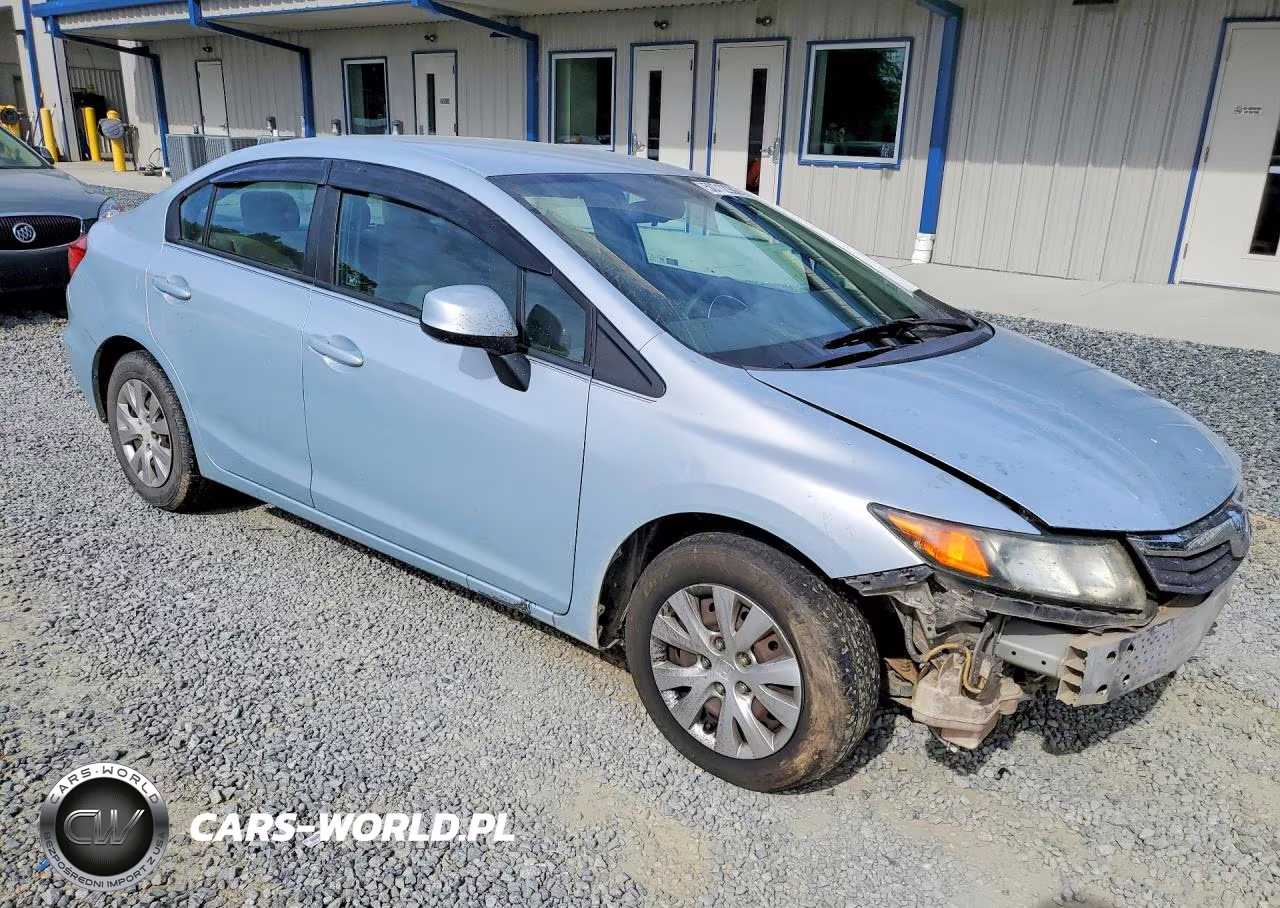 2012 Honda Civic Lx VIN:2HGFB2F55CH504094 - 4