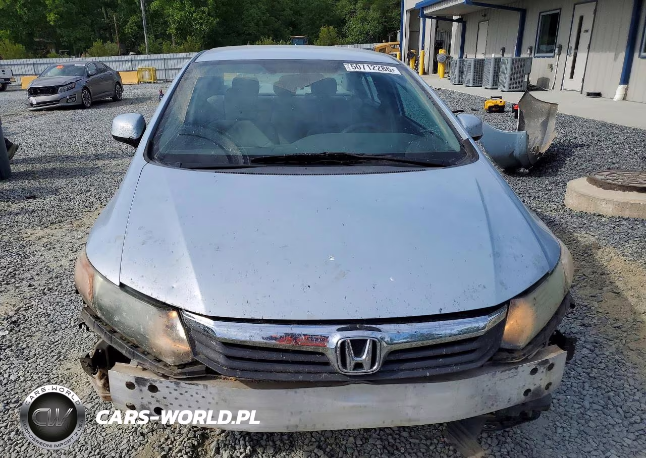 2012 Honda Civic Lx VIN:2HGFB2F55CH504094 - 5