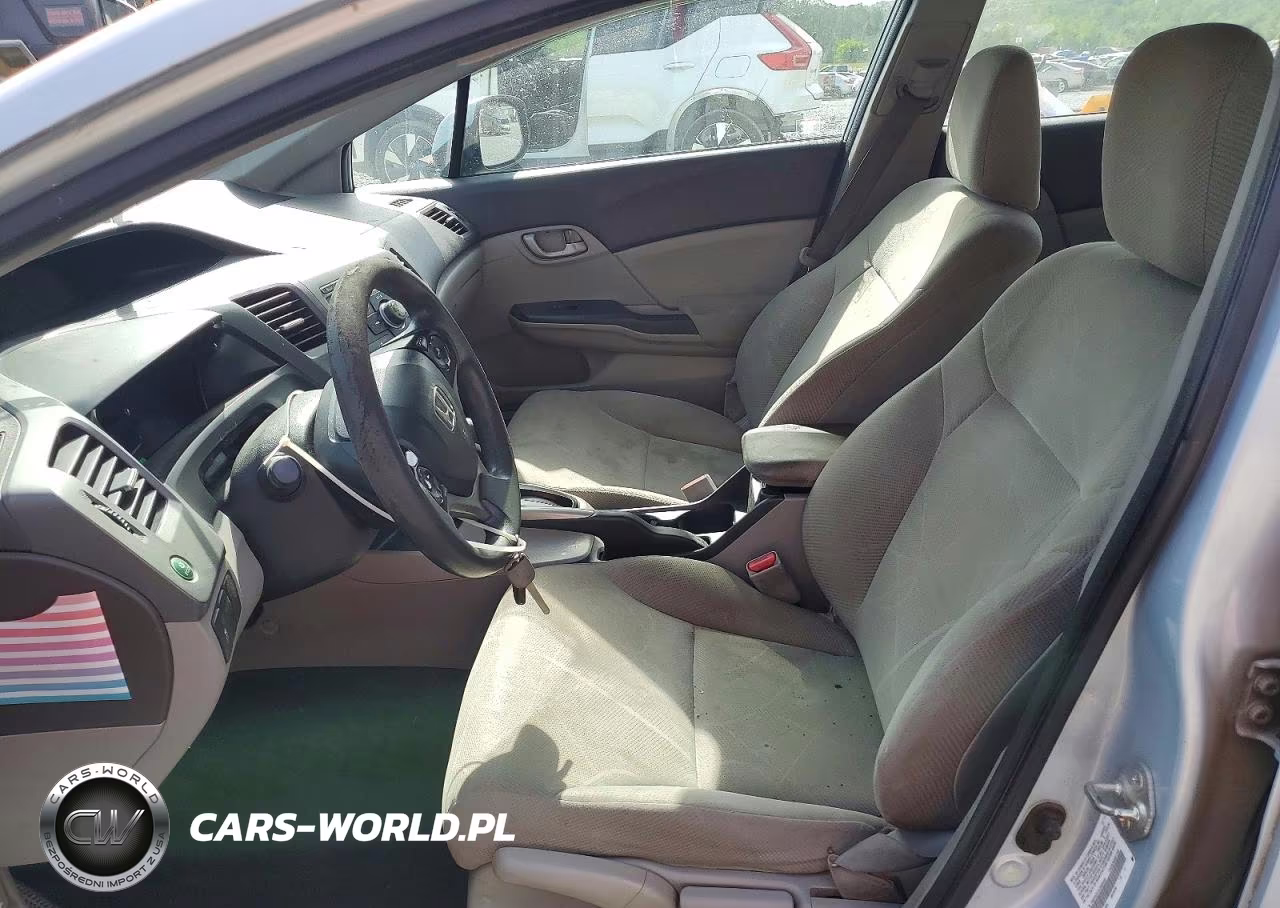 2012 Honda Civic Lx VIN:2HGFB2F55CH504094 - 7