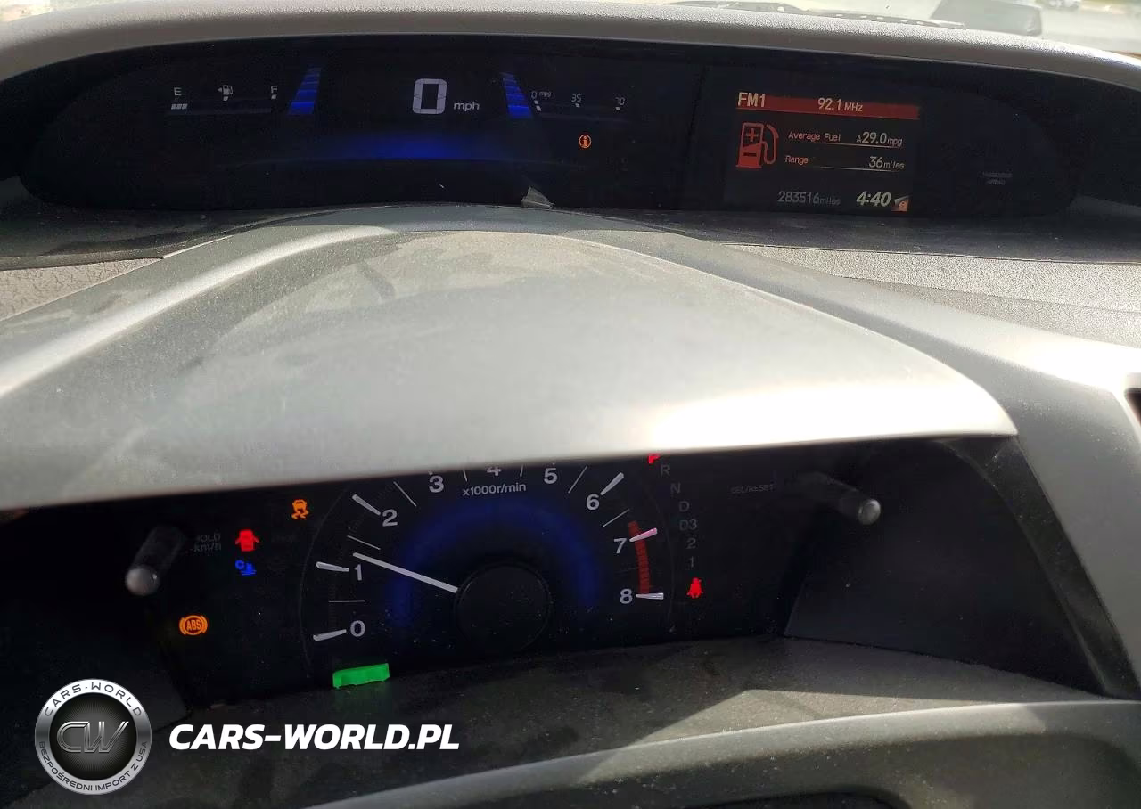 2012 Honda Civic Lx VIN:2HGFB2F55CH504094 - 9