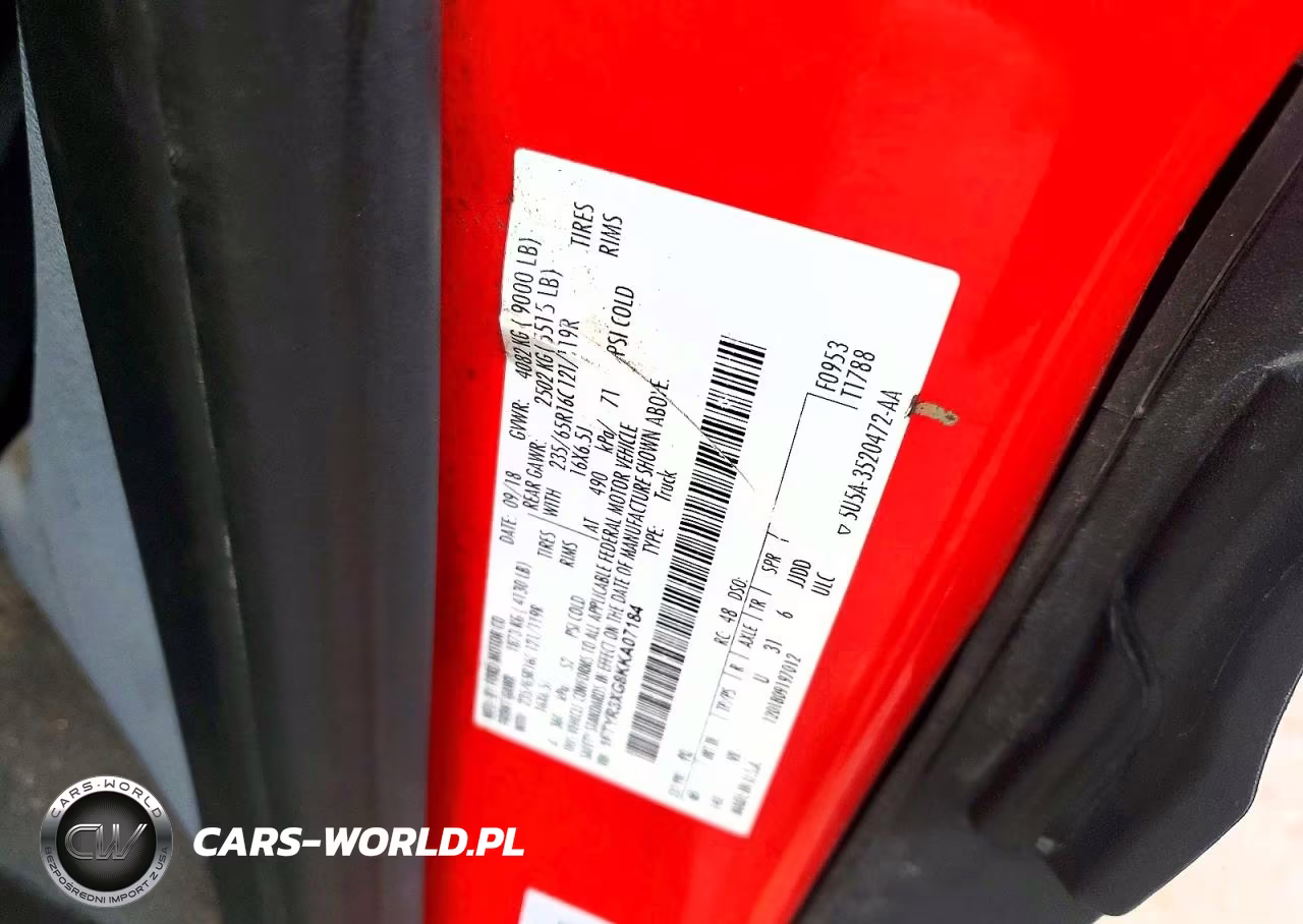 2019 Ford Transit T-250 VIN:1FTYR3XG8KKA07184 - 13