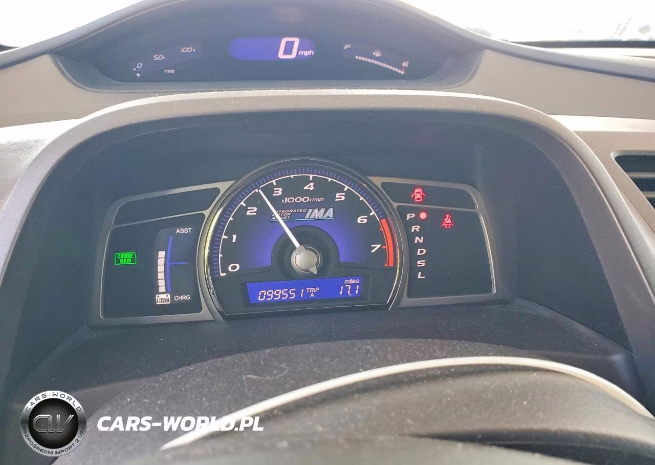 2010 Honda Civic Hybrid VIN:JHMFA3F28AS007896 - 9