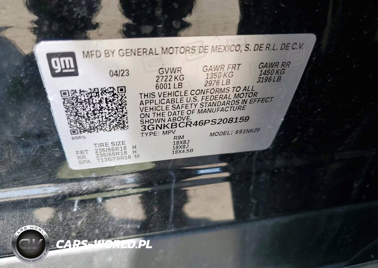 2023 Chevrolet Blazer 2Lt VIN:3GNKBCR46PS208159 - 12