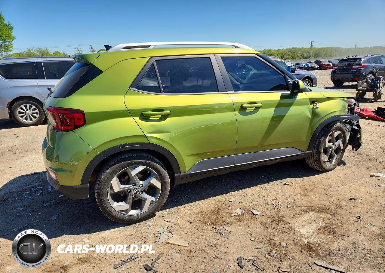 2022 Hyundai Venue Sel VIN:KMHRC8A32NU154159 - 3