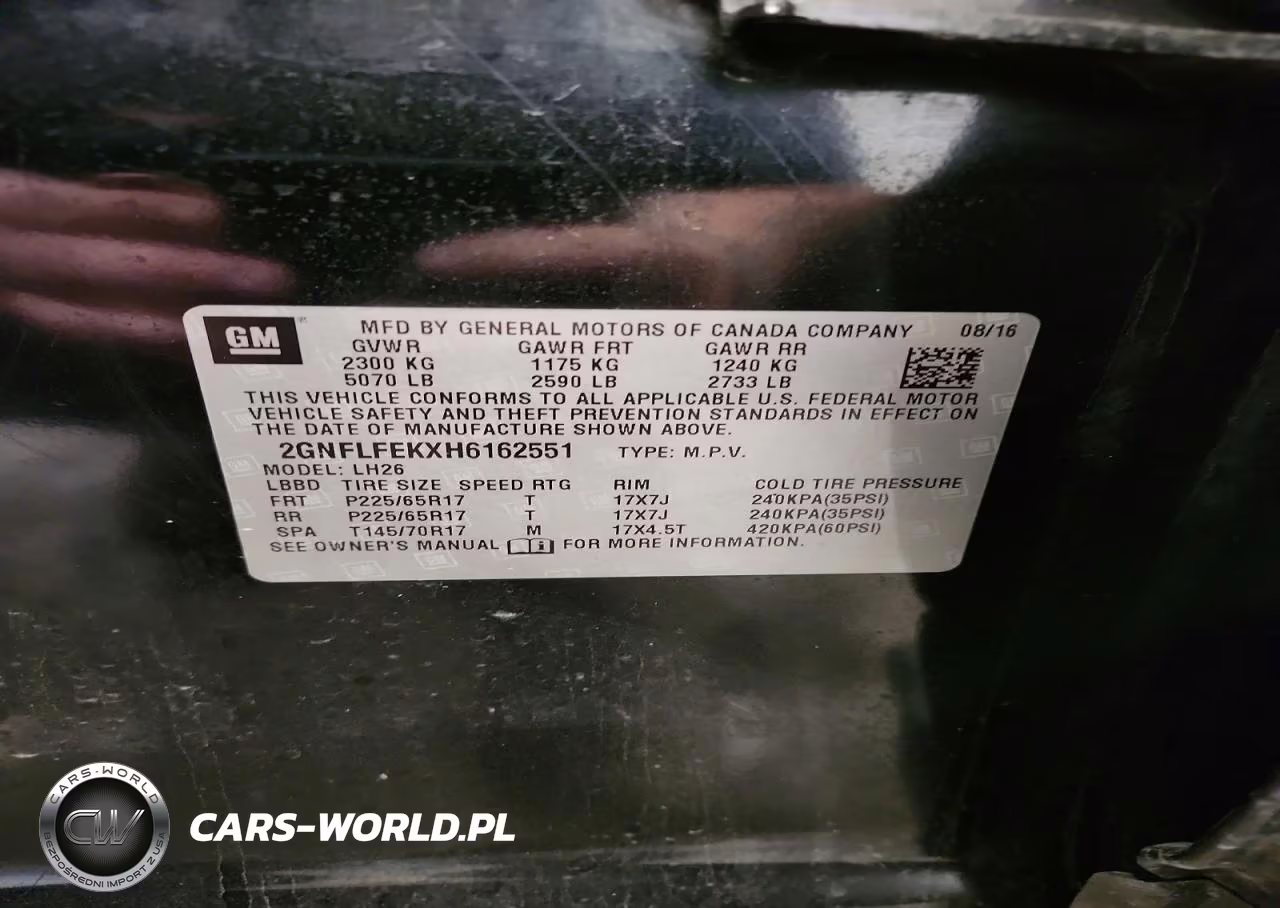 2017 Chevrolet Equinox Lt VIN:2GNFLFEKXH6162551 - 14