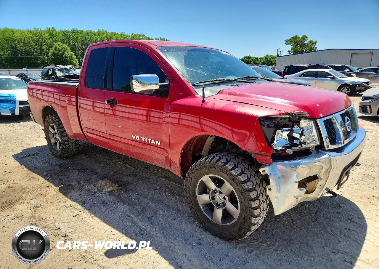 2005 Nissan Titan Xe VIN:1N6AA06B05N509636 - 4