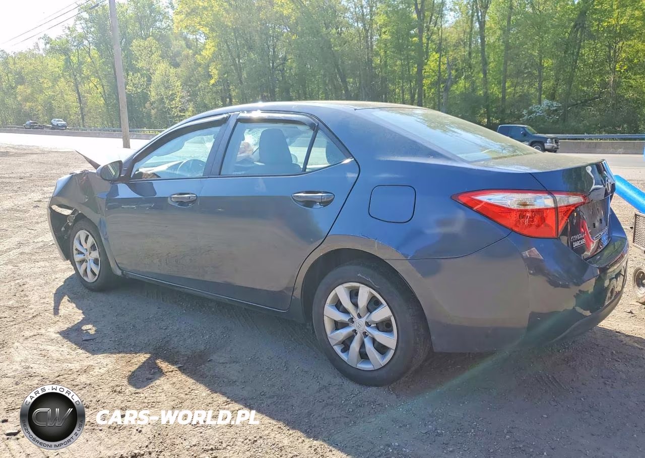 2015 Toyota Corolla Le VIN:2T1BURHE7FC364092 - 2