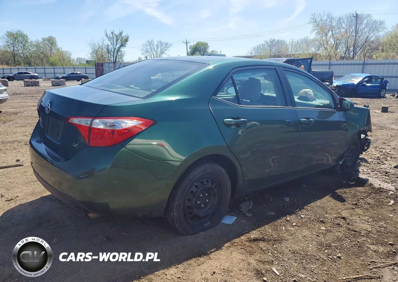 2014 Toyota Corolla Le VIN:2T1BURHEXEC219031 - 3