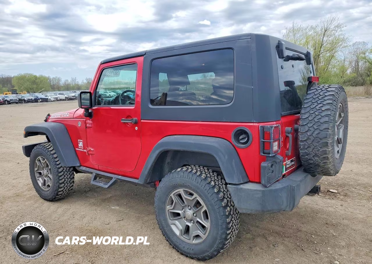 2008 Jeep Wrangler Rubicon VIN:1J8GA64118L600689 - 2